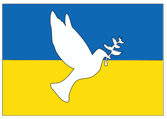 Friedenstaube Ukraine 2